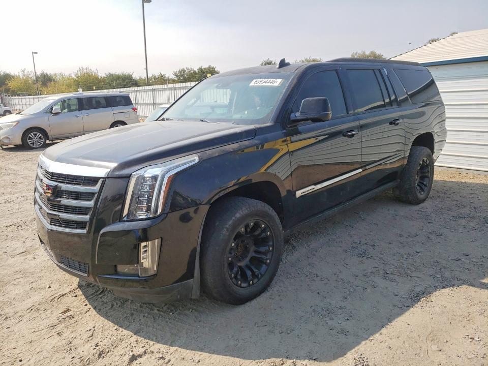2015 Cadillac Escalade esv VIN 1GYS4TKJ7FR672964 COPART salvage auction — FRONT END, WV - DIS/DLR/EXP ONLY CLEAN TITLE, sold $6,100 on 2026-10-09 (photo 1)