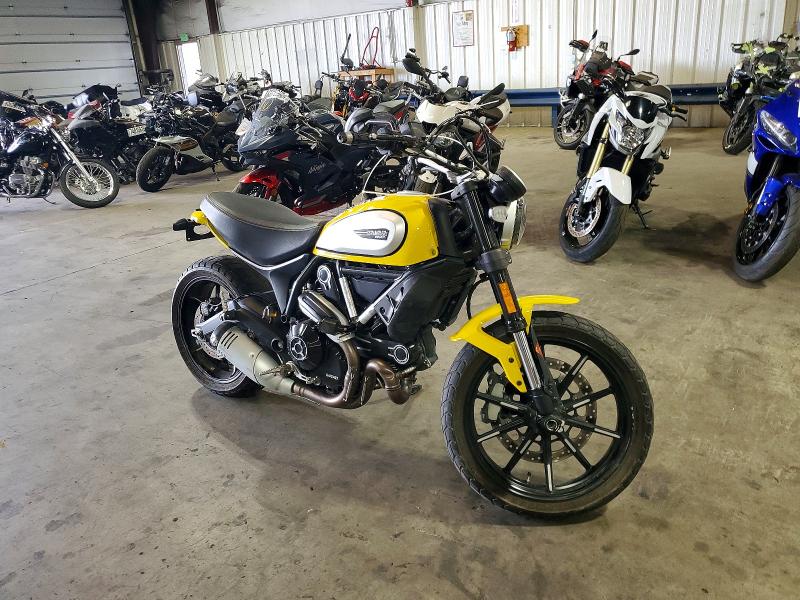 2019 Ducati Scrambler VIN ML0KAFPM5KT015810 COPART salvage auction — FRONT END, CO - PUBLIC - SALVAGE TITLE (P), sold $1,450 on 2026-09-10 (photo 1)