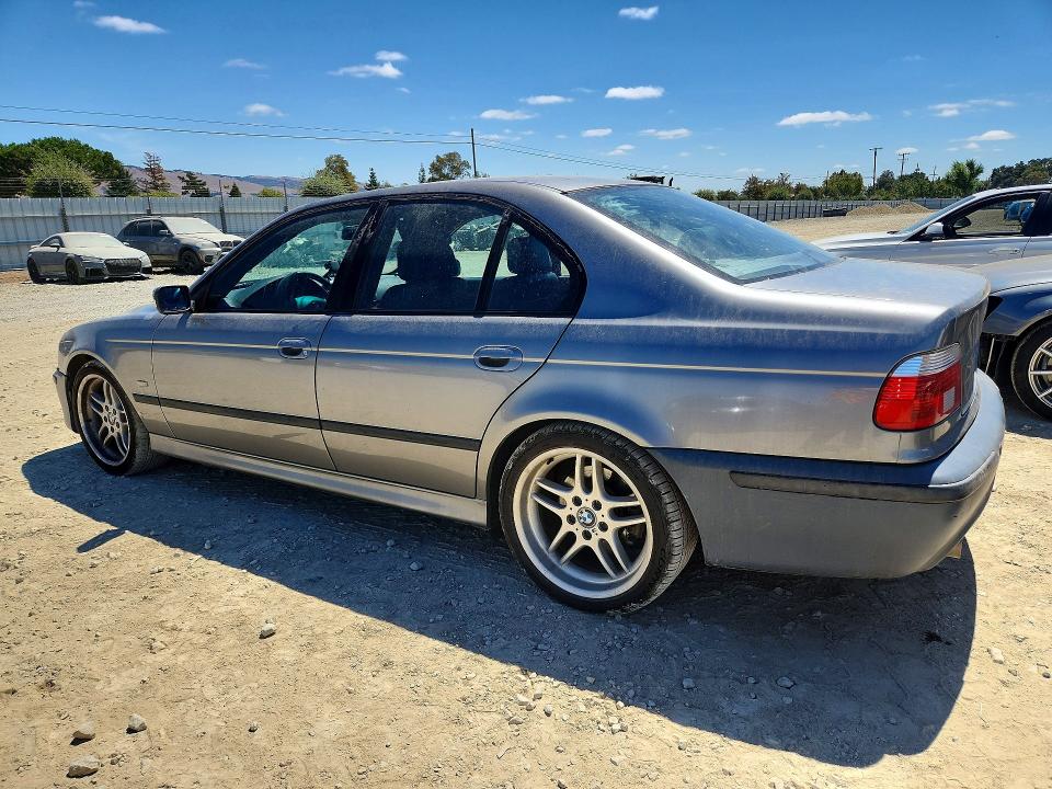 2003 BMW 5 series VIN WBADN63443GS56591 COPART salvage auction — MINOR DENT/SCRATCHES, CA - DIS/DLR/EXP ONLY CLEAN TITLE, sold $725 on 2026-08-25 (photo 2)