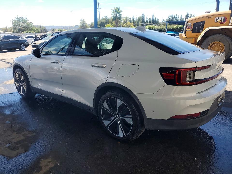 2023 Polestar 2 VIN YSMED3KAXPL161678 COPART salvage auction — UNDERCARRIAGE, CA - CERTIFICATE OF TITLE, sold $7,400 on 2026-09-02 (photo 2)
