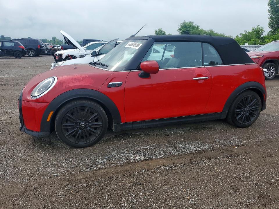 2023 Mini Cooper VIN WMW43DL09P3P53303 — COPART salvage auction photo