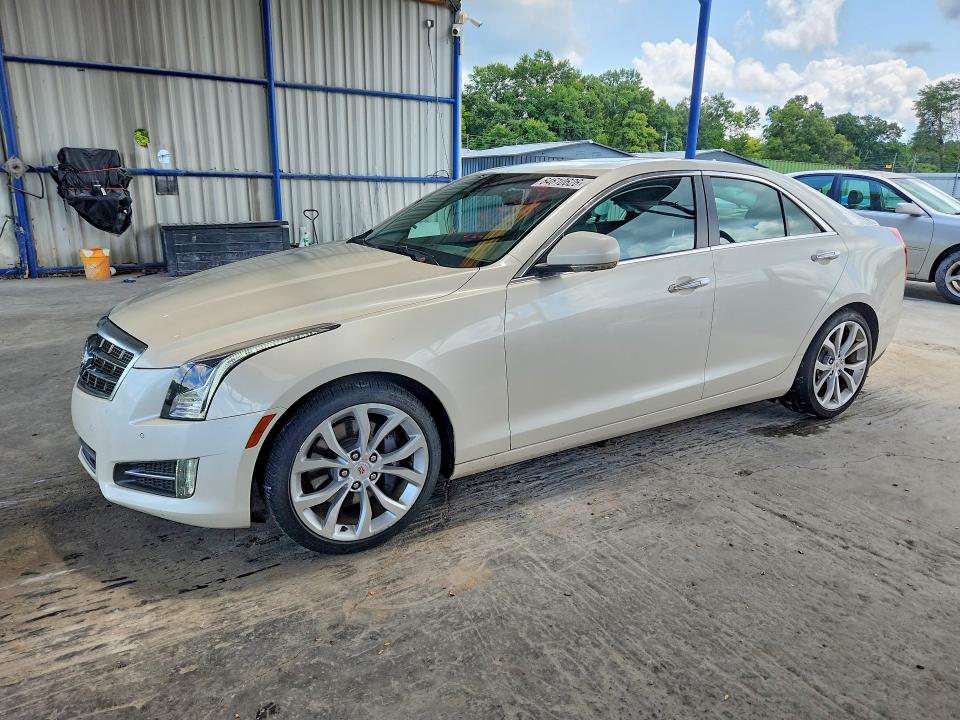 2014 Cadillac Ats VIN 1G6AC5SX5E0105243 COPART salvage auction — REAR END, Ga - Cert Of Title-Salvage, sold $3,700 on 2026-08-27 (photo 1)