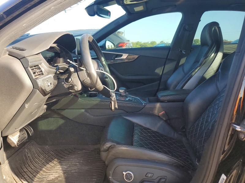 2018 Audi S4 VIN WAUB4AF4XJA062074 COPART salvage auction — FRONT END, Tx - Certificate Of Title, sold $7,500 on 2026-09-17 (photo 7)