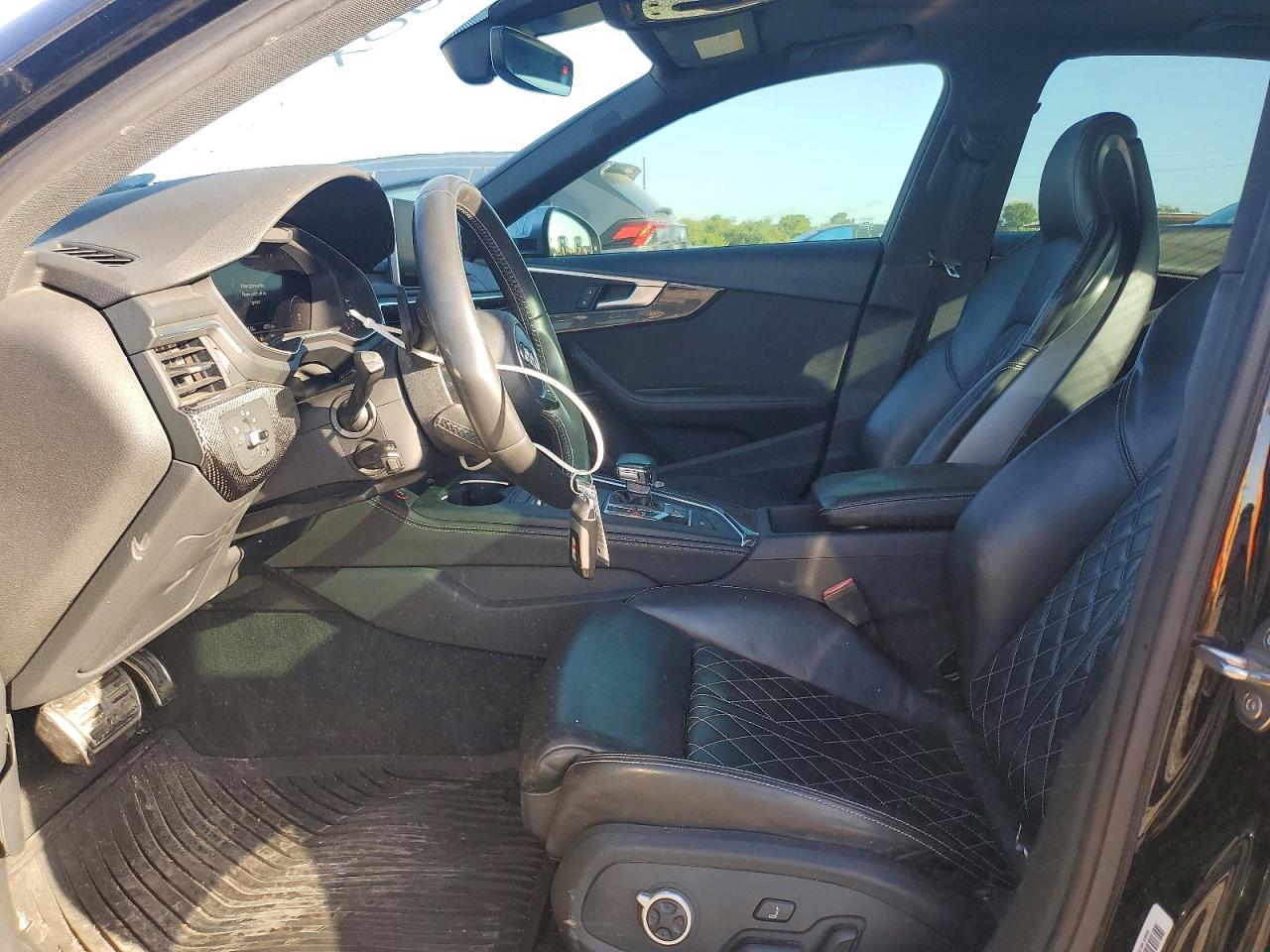 2018 Audi S4 VIN WAUB4AF4XJA062074 COPART salvage auction — Front End, TX - CERTIFICATE OF TITLE, sold $7,800 on 2026-09-15 (photo 7)