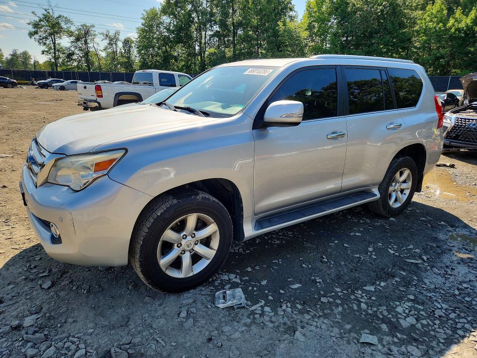 2010 Lexus Gx 460 VIN JTJBM7FX2A5014333 COPART salvage auction — MINOR DENT/SCRATCHES, MD - CERTIFICATE OF TITLE, sold $6,000 on 2026-08-28 (photo 1)