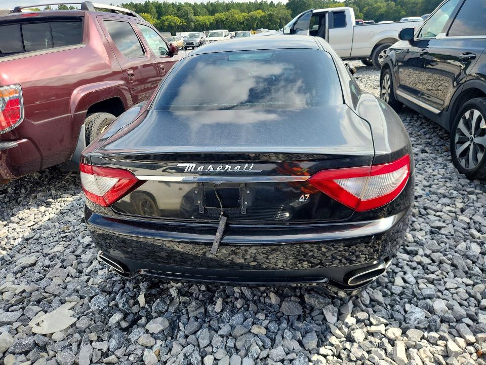 2009 Maserati Granturismo VIN ZAMHJ45A390045368 COPART salvage auction — FRONT END, GA - CERTIFICATE OF TITLE, sold $8,800 on 2026-08-11 (photo 6)