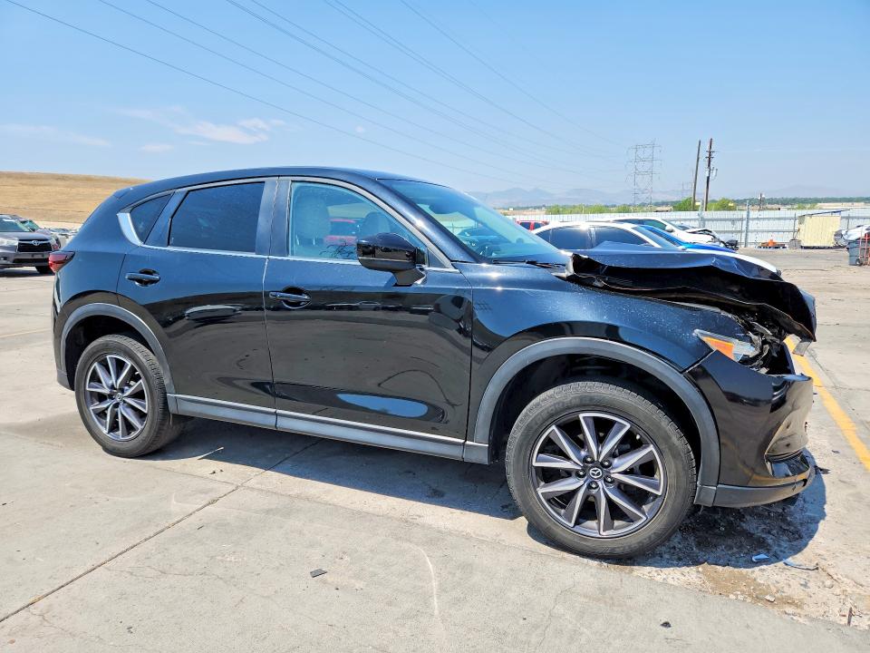 2018 Mazda Cx-5 VIN JM3KFBCM7J0390556 COPART salvage auction — FRONT END, Salvage Title, sold $3,800 on 2026-09-02 (photo 4)