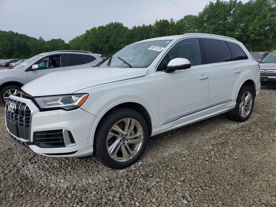 2021 Audi Q7 VIN WA1LXAF77MD035047 — COPART salvage auction photo
