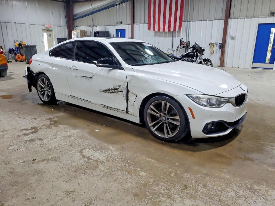 2014 BMW 4er VIN WBA3N7C56EF718927 COPART salvage auction — SIDE, Pa - Certificate Of Salvage, sold $1,700 on 2026-08-19 (photo 4)