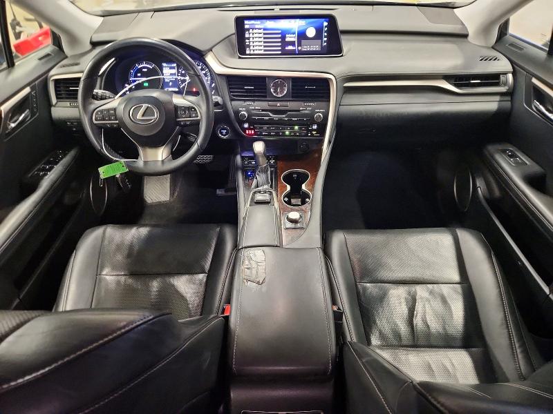 2018 Lexus Rx 450h VIN 2T2BGMCA9JC024896 COPART salvage auction — MINOR DENT/SCRATCHES, CT - CERTIFICATE OF TITLE (P), sold $13,900 on 2026-09-17 (photo 8)