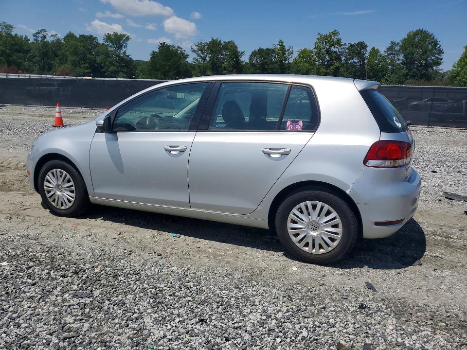 2013 Volkswagen Golf VIN WVWDB7AJ7DW116911 COPART salvage auction — NORMAL WEAR, SC - CERTIFICATE OF TITLE, sold $200 on 2026-08-12 (photo 2)