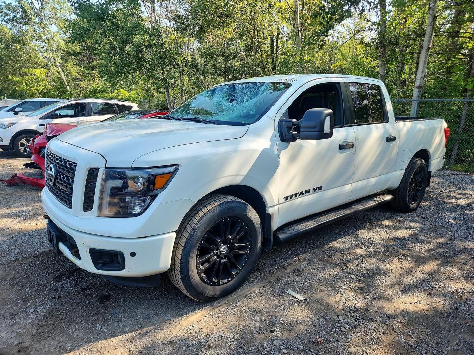 2018 Nissan TITAN VIN 1N6AA1E54JN517895 — COPART salvage auction photo