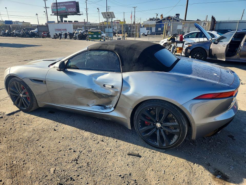 2014 Jaguar F-type VIN SAJWA6FC5E8K06307 COPART salvage auction — SIDE, Ca - Salvage Certificate, sold $7,900 on 2026-09-14 (photo 2)