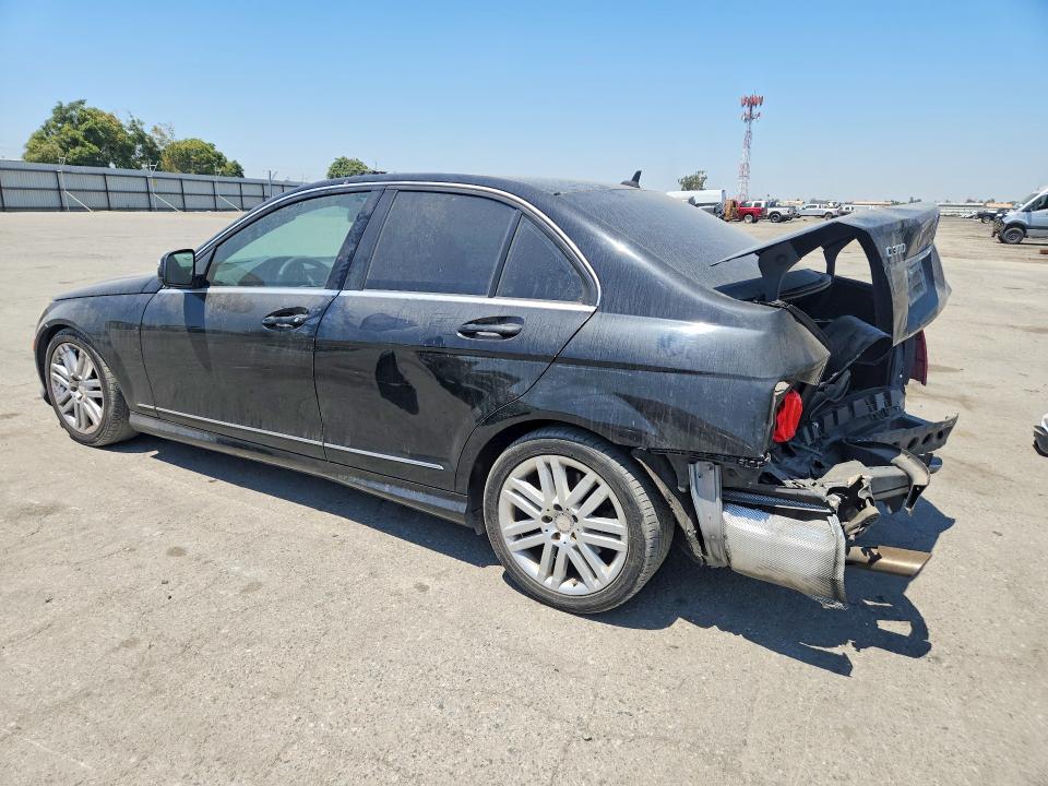 2009 Mercedes-benz C class VIN WDDGF54X89R057904 COPART salvage auction — REAR END, CA - SALVAGE CERTIFICATE, sold $275 on 2026-08-14 (photo 2)