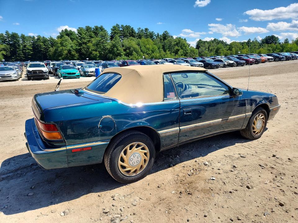 1994 Chrysler Lebaron VIN 1C3EU4538RF188768 COPART salvage auction — MINOR DENT/SCRATCHES, MT - CERTIFICATE OF TITLE, sold $80 on 2026-08-31 (photo 3)