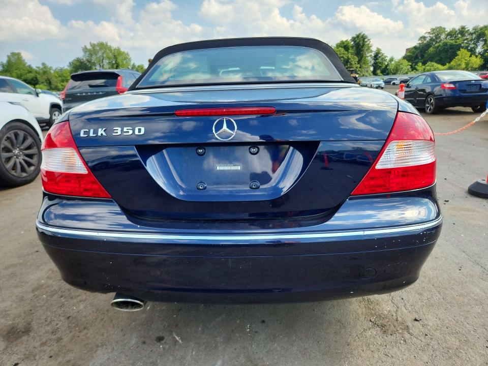 2009 Mercedes-benz Clk-class VIN WDBTK56F59T107474 COPART salvage auction — FRONT END, CT - CERT OF TITLE-SALVAGE, sold $1,150 on 2026-08-11 (photo 6)