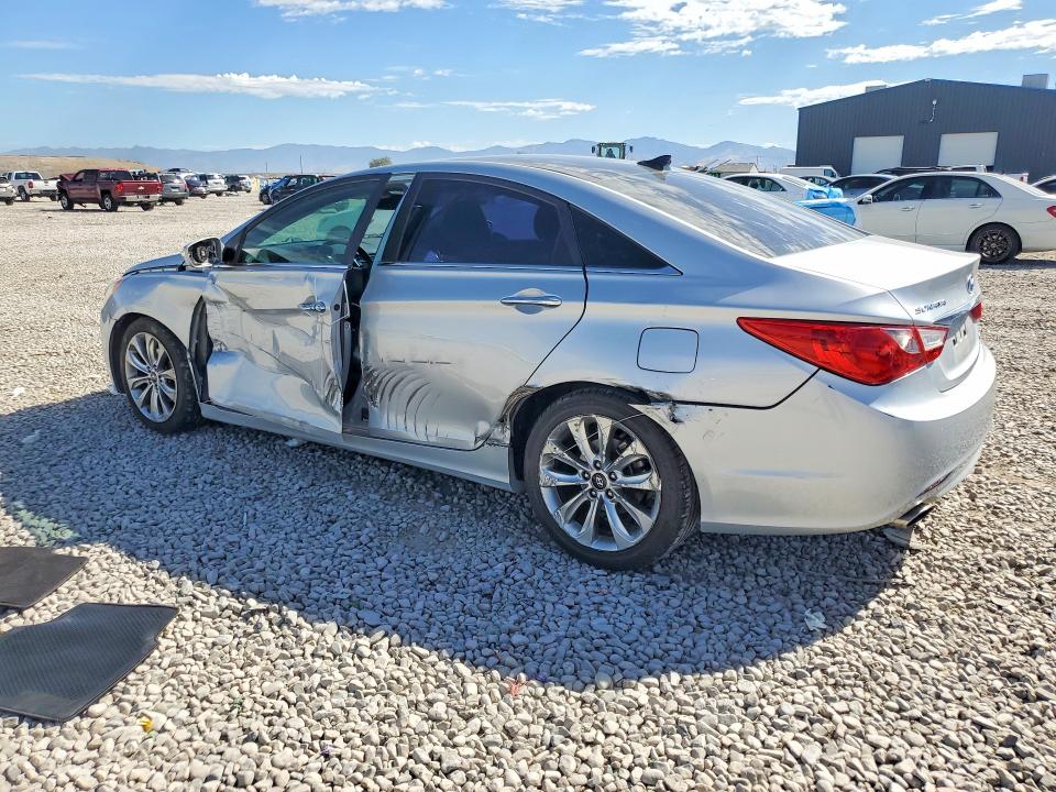 2012 Hyundai Sonata VIN 5NPEC4AB3CH335443 COPART salvage auction — SIDE, Ut - Salvage Certificate, sold $800 on 2026-09-02 (photo 2)