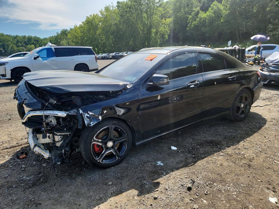 2014 Mercedes-benz Cla-klasse VIN WDDSJ4EB2EN052544 COPART salvage auction — FRONT END, Ny - Mv-907A Salvage Certificate, sold $475 on 2026-08-13 (photo 1)