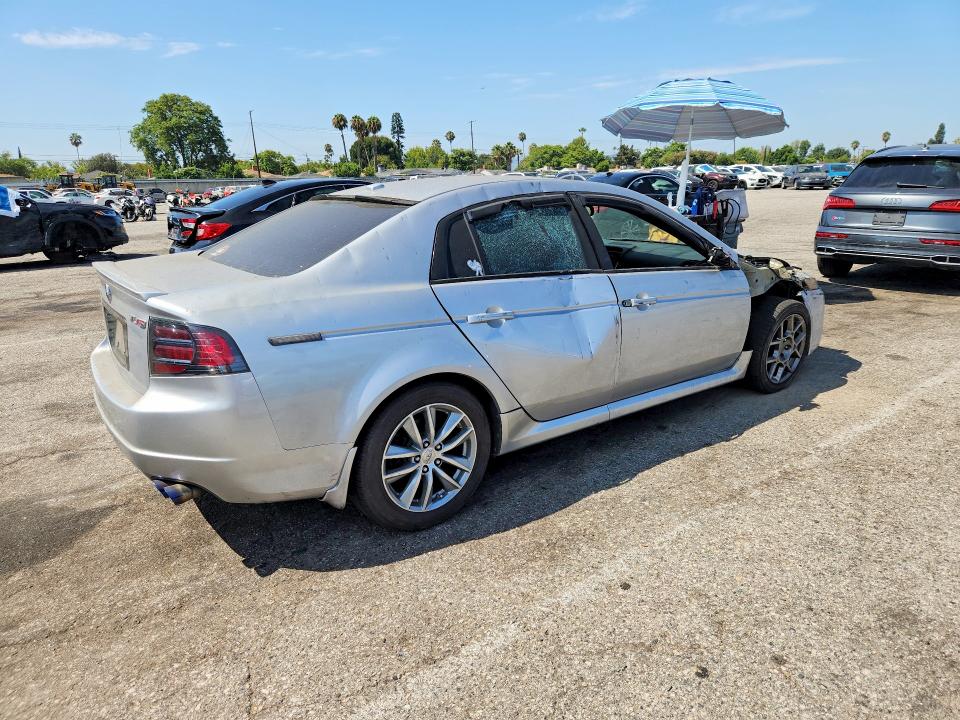 2007 Acura Tl VIN 19UUA76597A041324 COPART salvage auction — FRONT END, CA - SALVAGE CERTIFICATE, sold $625 on 2026-09-11 (photo 3)