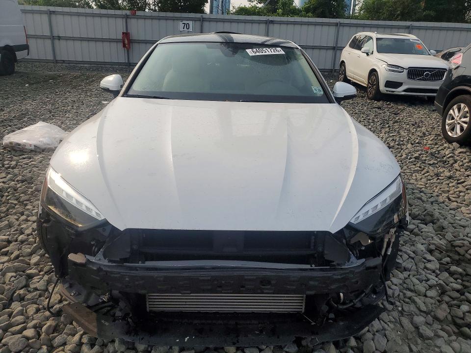 2023 Audi A5 VIN WAUABCF54PA064398 COPART salvage auction — FRONT END, Salvage Title, sold $8,300 on 2026-08-26 (photo 5)