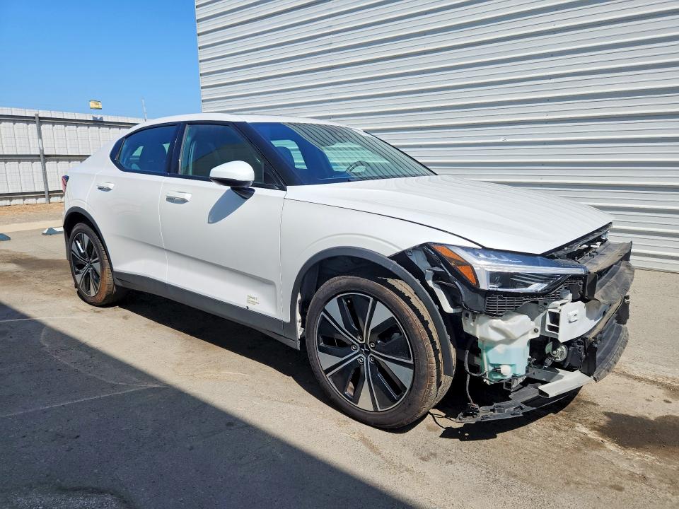 2023 Polestar 2 VIN YSMEG3KA9PL127934 COPART salvage auction — FRONT END, Ca - Certificate Of Title, sold $7,700 on 2026-09-14 (photo 4)