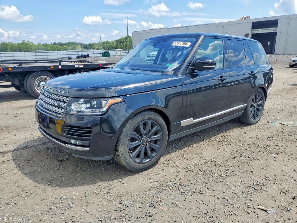 2017 Land rover RANGE ROVER VIN SALGS2FV9HA349731 — COPART salvage auction photo
