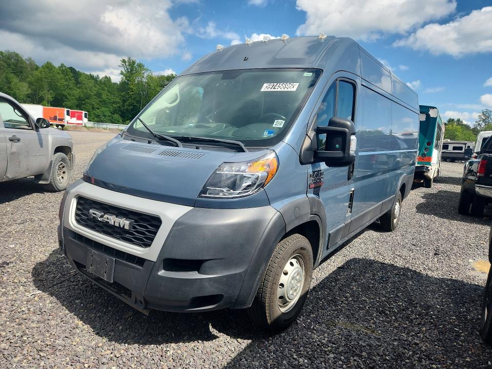 2020 Ram Promaster 3500 VIN 3C6URVJG2LE139842 — COPART salvage auction photo