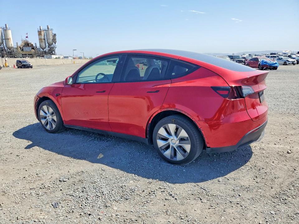 2023 Tesla Model y VIN 7SAYGDEE3PA197381 COPART salvage auction — SIDE, Ca - Salvage Certificate, sold $13,600 on 2026-08-28 (photo 2)