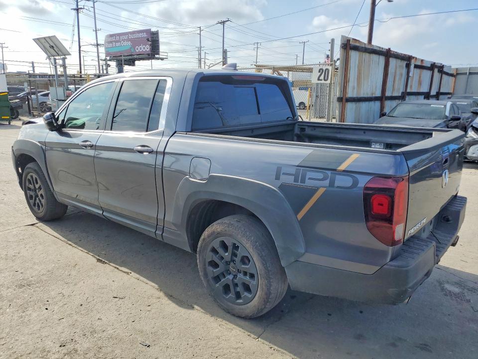 2023 Honda Ridgeline VIN 5FPYK3F54PB039730 COPART salvage auction — FRONT END, Az - Dis/Dlr/Exp Only Salvage Title (P), sold $10,100 on 2026-08-26 (photo 2)