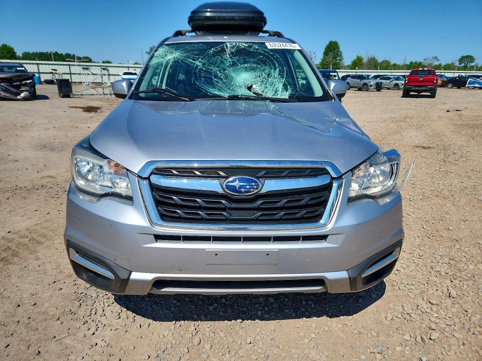 2018 Subaru Forester VIN JF2SJAEC7JH499611 COPART salvage auction — FRONT END, Ny - Mv-907A Salvage Certificate, sold $475 on 2026-08-24 (photo 5)
