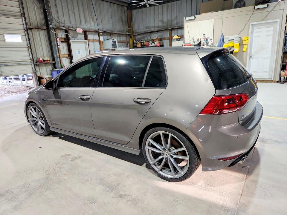 2017 Volkswagen Golf VIN WVWVF7AU5HW176954 COPART salvage auction — HAIL, MO - SALVAGE CERTIFICATE OF TITLE, sold $9,000 on 2026-08-24 (photo 2)