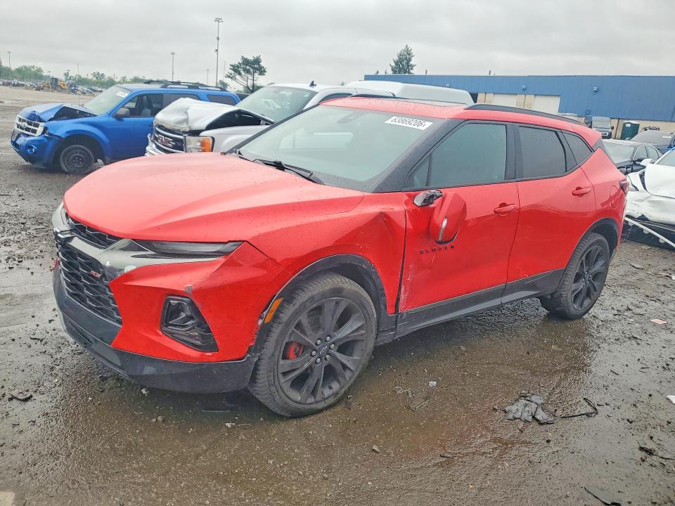 2019 Chevrolet Blazer VIN 3GNKBJRS3KS683697 — COPART salvage auction photo