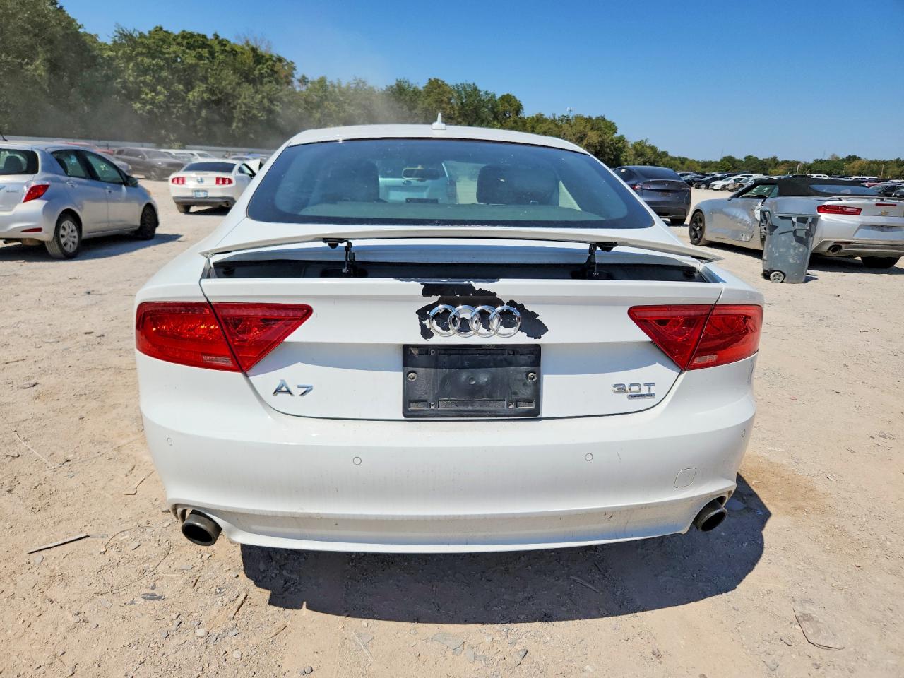2012 Audi A7 VIN WAUYGAFC2CN175487 COPART salvage auction — Minor Dent/Scratches, OK - CERTIFICATE OF TITLE (P), sold $625 on 2026-10-09 (photo 6)