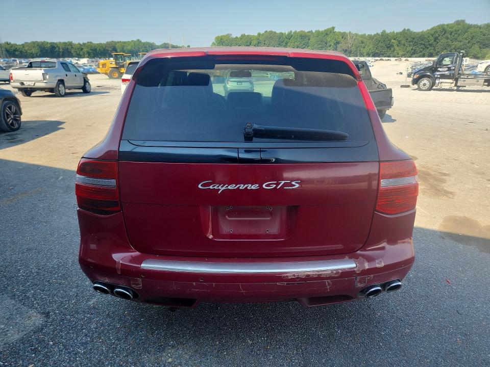 2008 Porsche Cayenne VIN WP1AD29PX8LA71199 COPART salvage auction — MINOR DENT/SCRATCHES, Tn - Certificate Of Title, sold $625 on 2026-08-11 (photo 6)