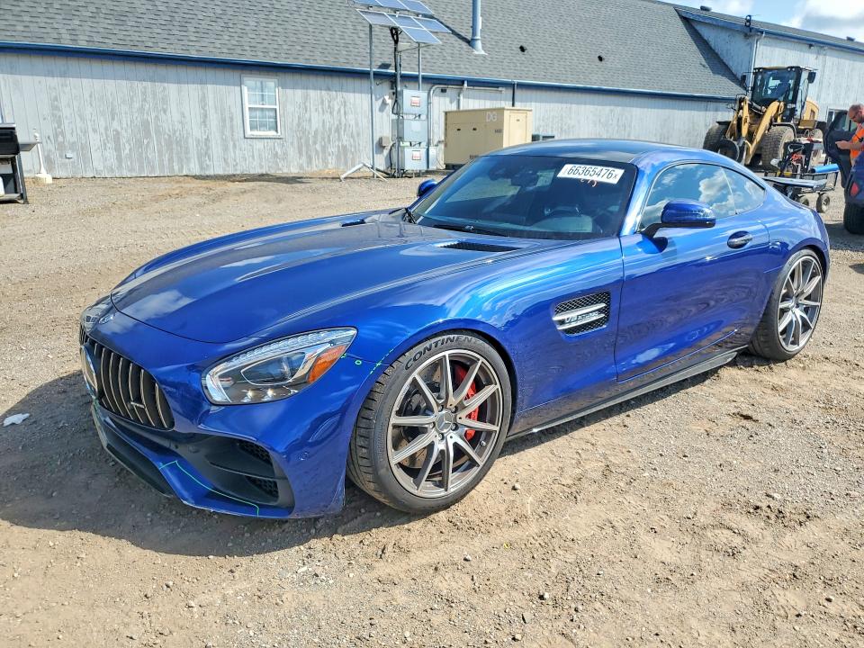 2016 Mercedes-benz AMG GT VIN WDDYJ7JA9GA007541 — COPART salvage auction photo
