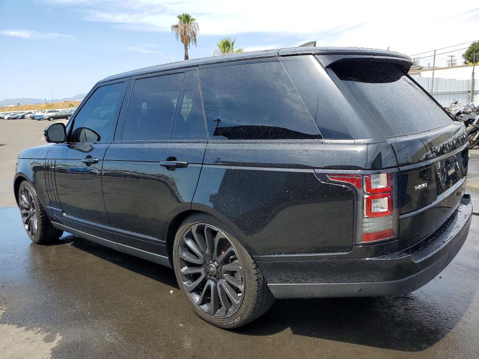 2017 Land rover RANGE ROVER VIN SALGS2FV6HA379849 COPART salvage auction — MINOR DENT/SCRATCHES, Nv - Dis/Dlr/Exp Only Clean Title (P), sold $11,600 on 2026-08-26 (photo 2)