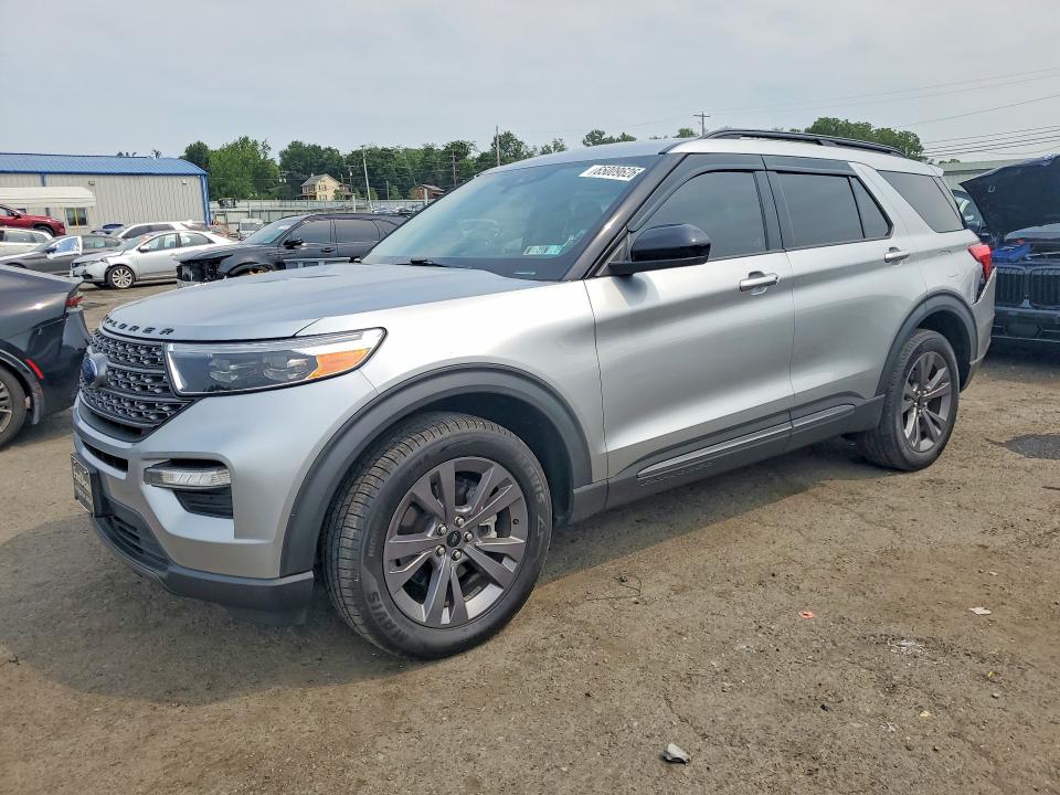 2022 Ford Explorer VIN 1FMSK8DH0NGC16247 — COPART salvage auction photo