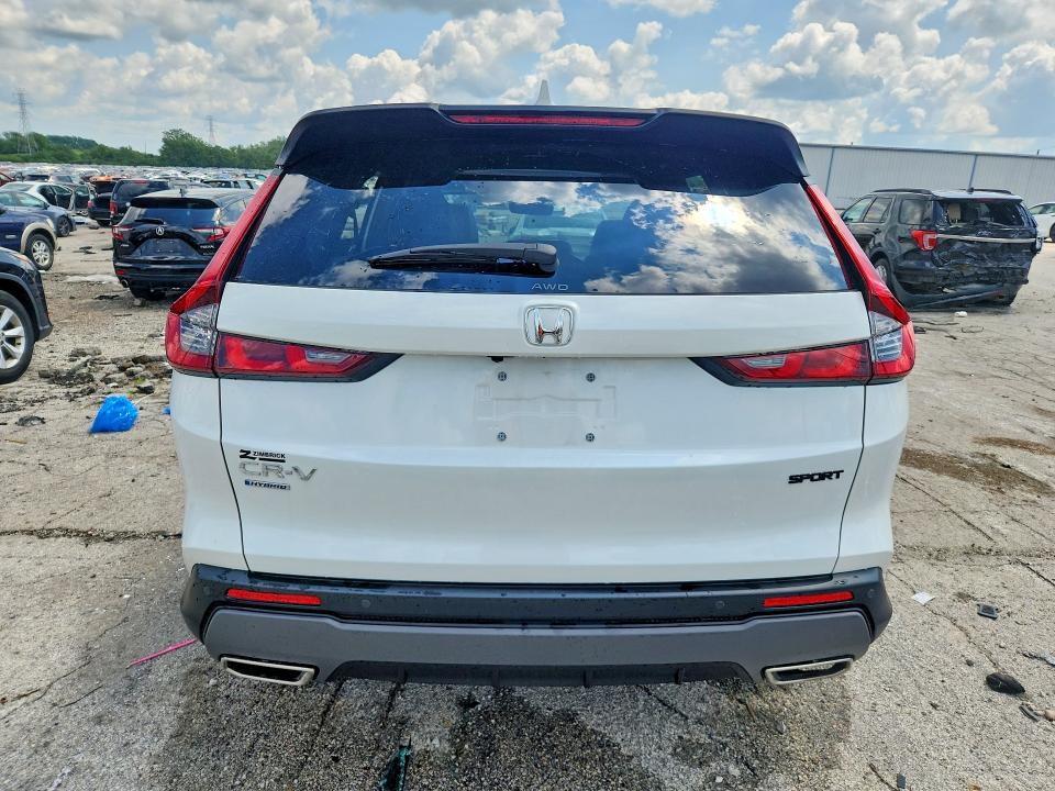 2024 Honda Cr-v VIN 7FARS6H80RE041228 COPART salvage auction — VANDALISM, Wi - Certificate Of Title, sold $21,100 on 2026-09-16 (photo 6)
