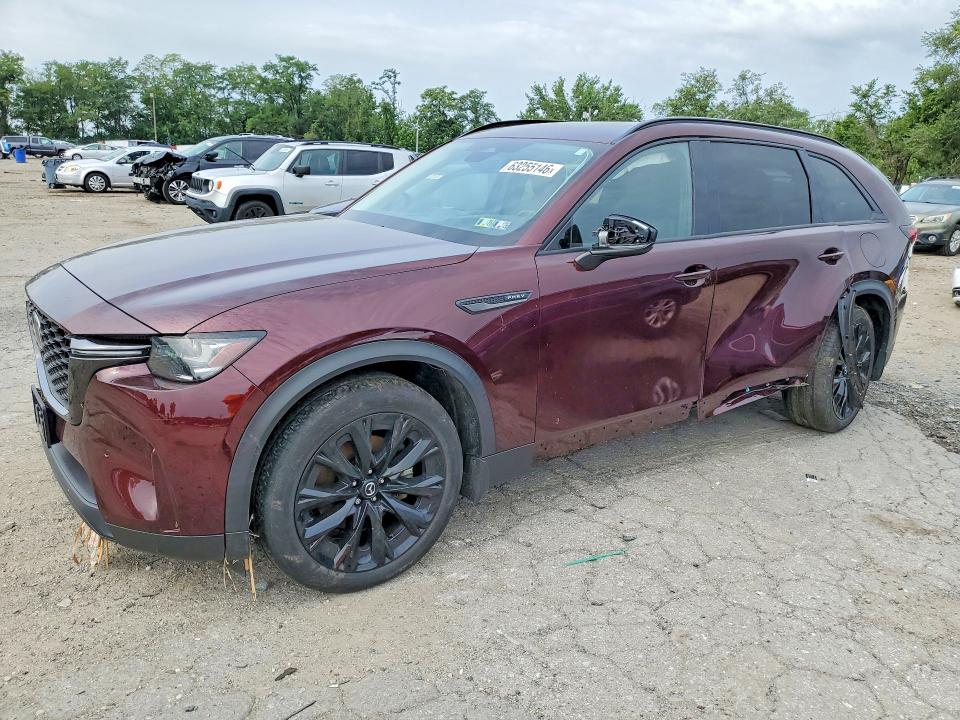 2025 Mazda Cx-90 VIN JM3KKCHA8S1203174 — COPART salvage auction photo