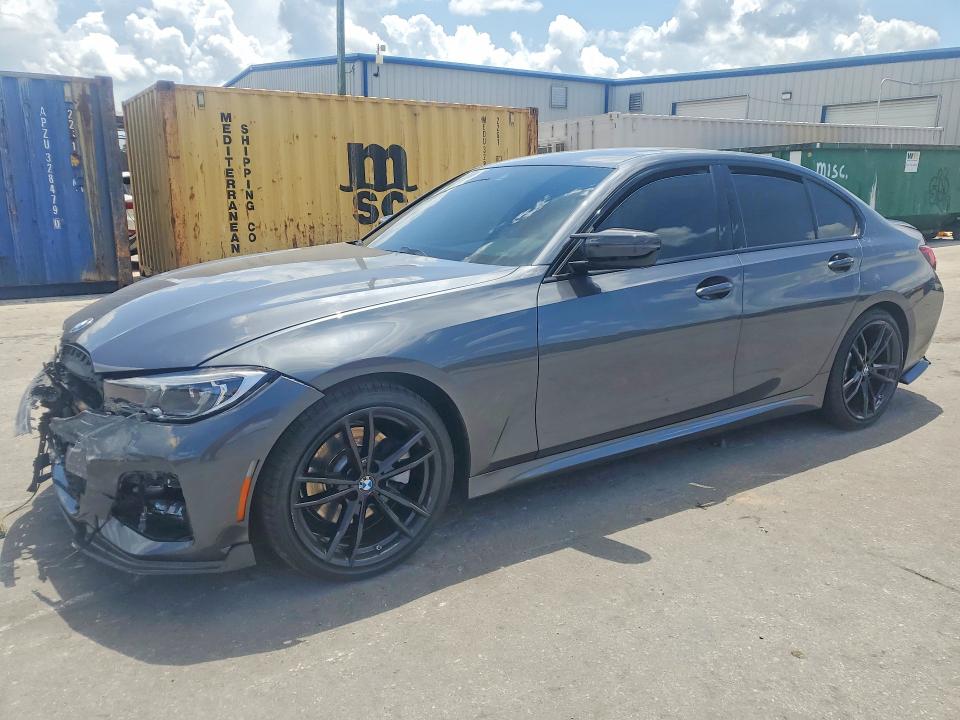 2021 BMW 3er VIN 3MW5R1J07M8B99783 — COPART salvage auction photo