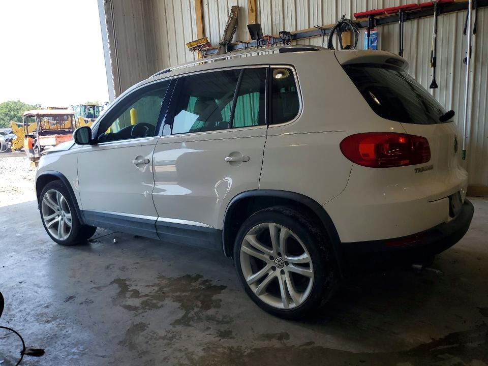 2013 Volkswagen Tiguan VIN WVGBV7AX2DW501582 COPART salvage auction — FRONT END, Mo - Certificate Of Title, sold $500 on 2026-08-18 (photo 2)