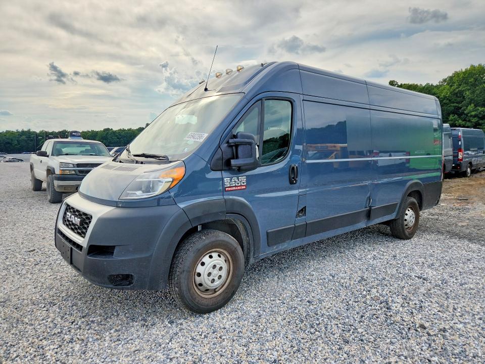 2020 Ram Promaster 3500 VIN 3C6URVJG9LE145363 — COPART salvage auction photo