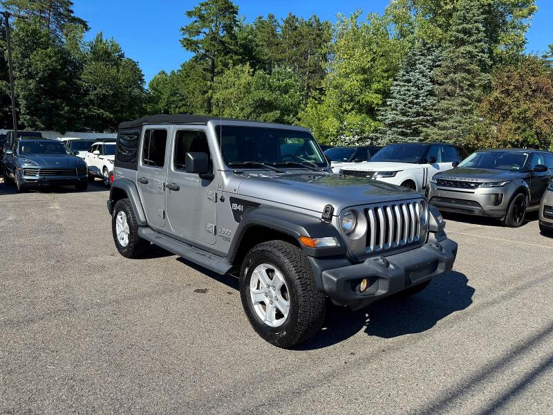 2018 Jeep Wrangler / VIN 1C4HJXDG4JW171848 — COPART salvage auction photo