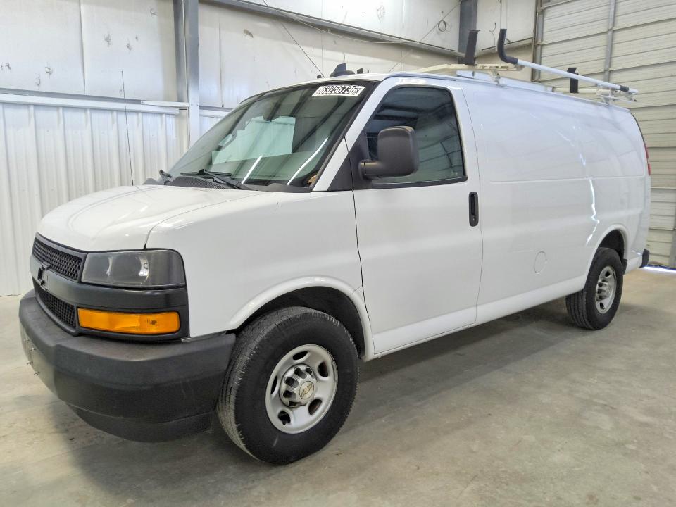 2022 Chevrolet Express 2500 VIN 1GCWGAFP5N1139994 — COPART salvage auction photo