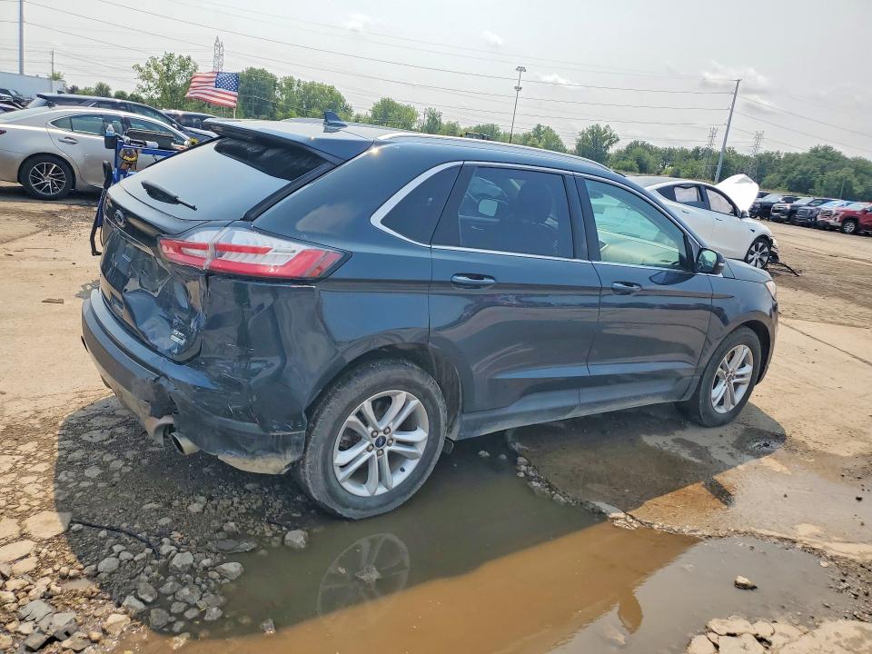 2019 Ford Edge VIN 2FMPK4J96KBC71140 COPART salvage auction — REAR END, Mi - Certificate Of Title, sold $7,200 on 2026-08-18 (photo 3)