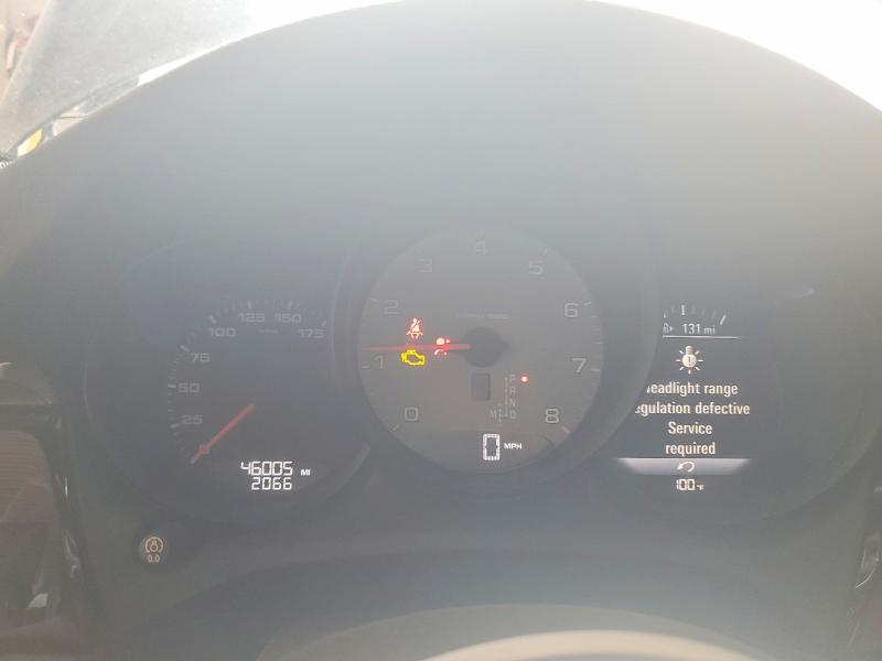 2017 Porsche Macan VIN WP1AB2A54HLB14127 COPART salvage auction — FRONT END, Tn - Salvage Certificate, sold $6,500 on 2026-08-18 (photo 9)