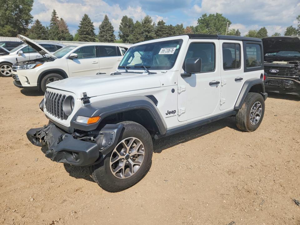 2025 Jeep Wrangler / VIN 1C4PJXDG7SW544605 — COPART salvage auction photo