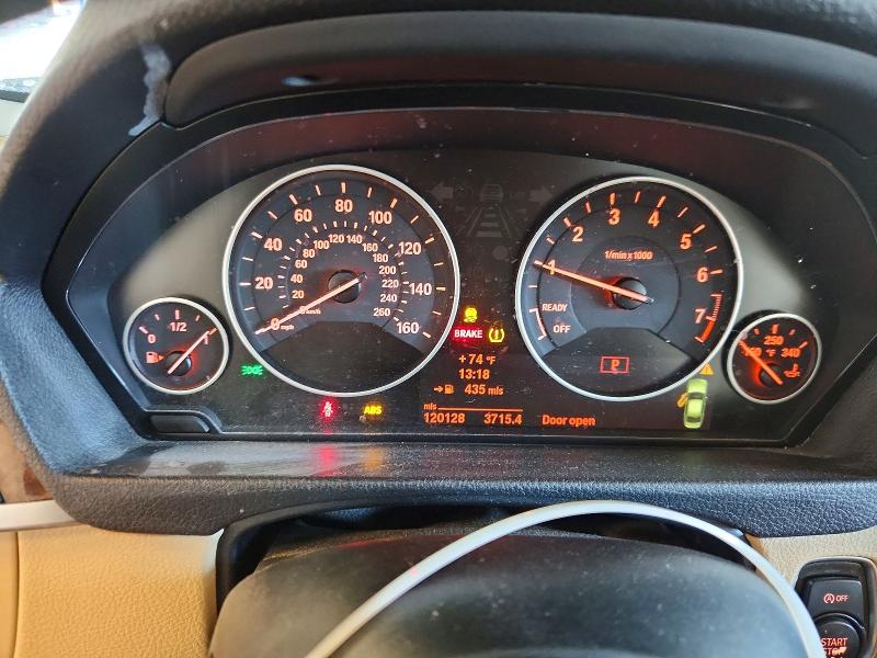 2013 BMW 3 series VIN WBA3C1C51DF439399 COPART salvage auction — SIDE, CA - DIS/DLR/EXP ONLY CLEAN TITLE, sold $1,250 on 2026-08-13 (photo 9)