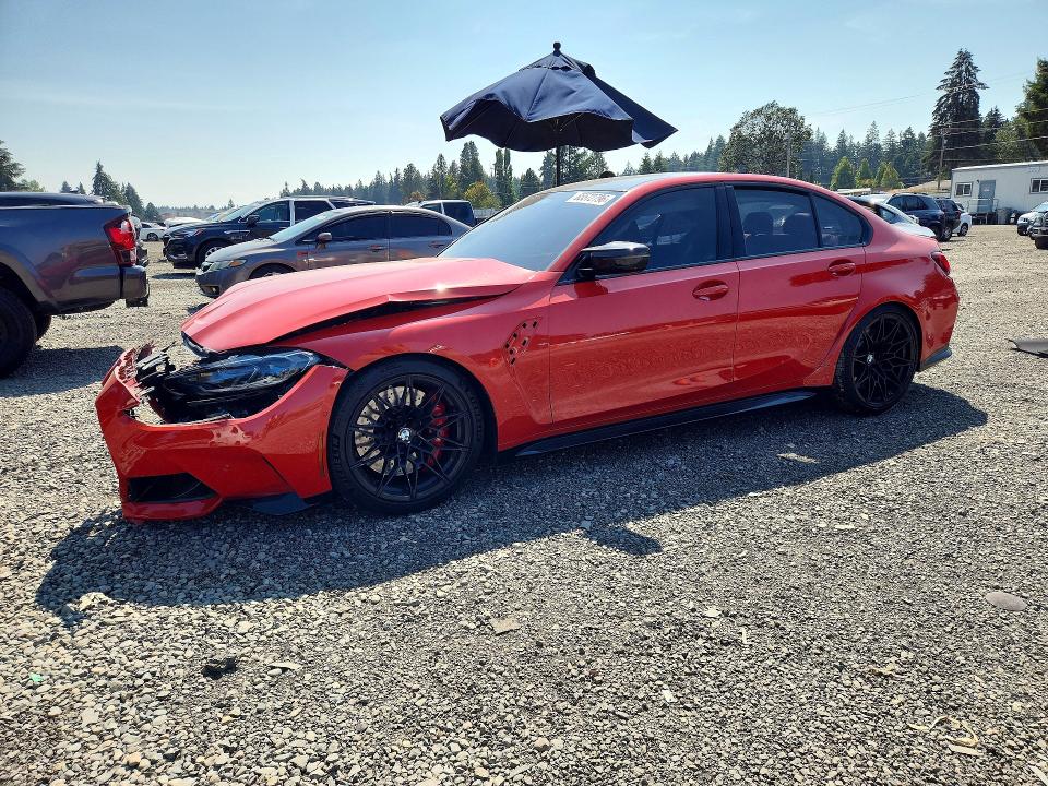 2024 BMW M3 VIN WBS33AY04RFS05466 — COPART salvage auction photo