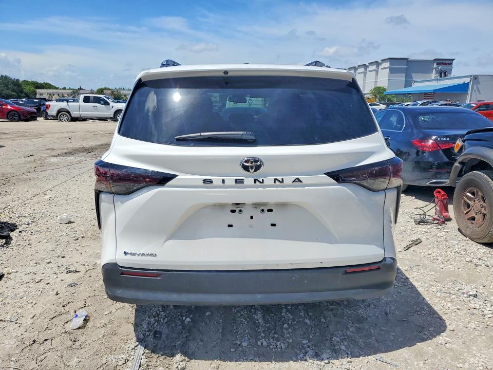 2026 Toyota Sienna VIN 5TDKSKFC7TS231527 COPART salvage auction — FRONT END, Nc - Salvage Certificate Of Title (P), sold $15,500 on 2026-08-21 (photo 6)